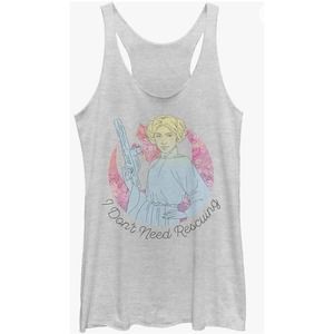 Star Wars Don't Need Rescuing Women's Racerback Tank Top - Size M wts215
